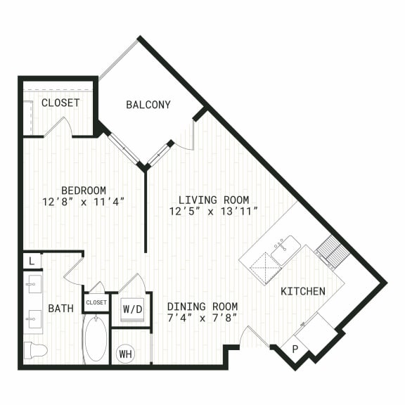 Aura Uptown Apartments in Phoenix, Arizona S3 Floor Plan