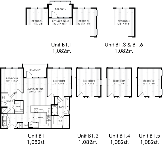 Aura Beacon Island Apartments B1 Floor Plan