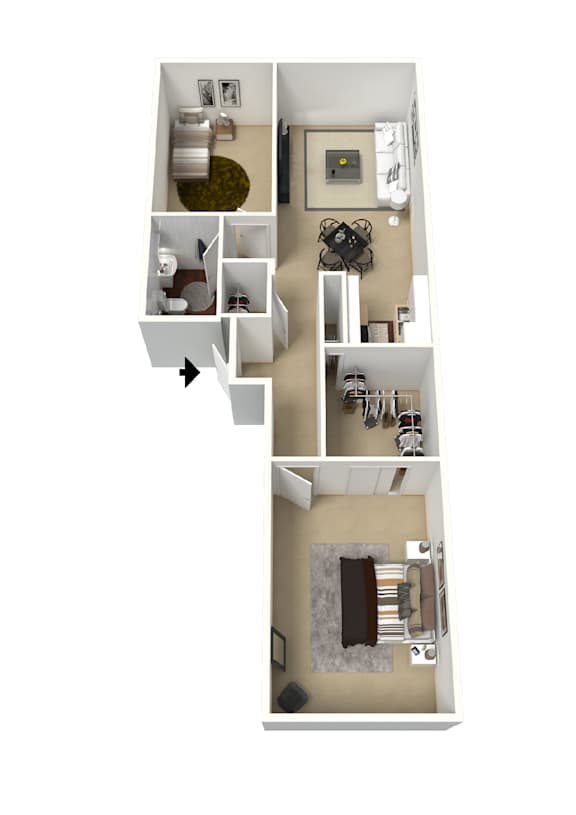 A series of images showing different rooms of a house.