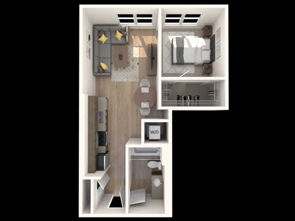 BEAM Apartments B 9.1 Floor Plan
