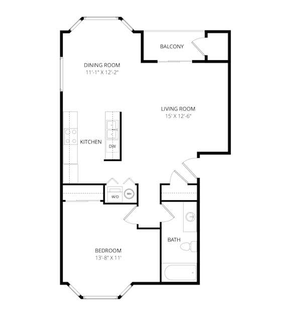 Bronze Floor Plan at Lion's Gate, Washington