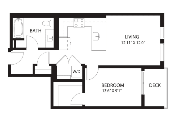 Vela Apartments C13 Floor Plan