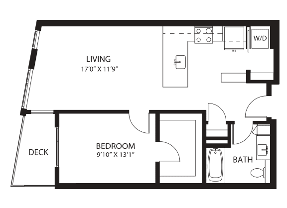 Vela Apartments C17 Floor Plan