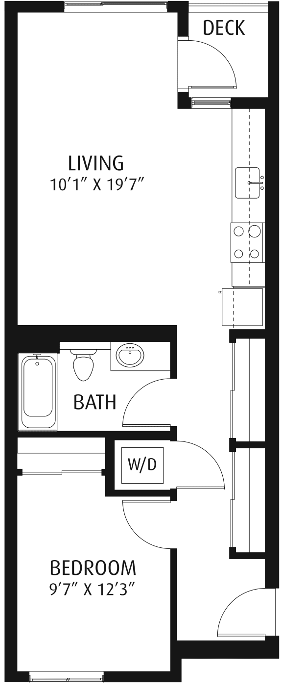Artix Apartments C4 2D Floor Plan