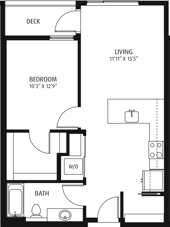 Artix Apartments C5 2D Floor Plan