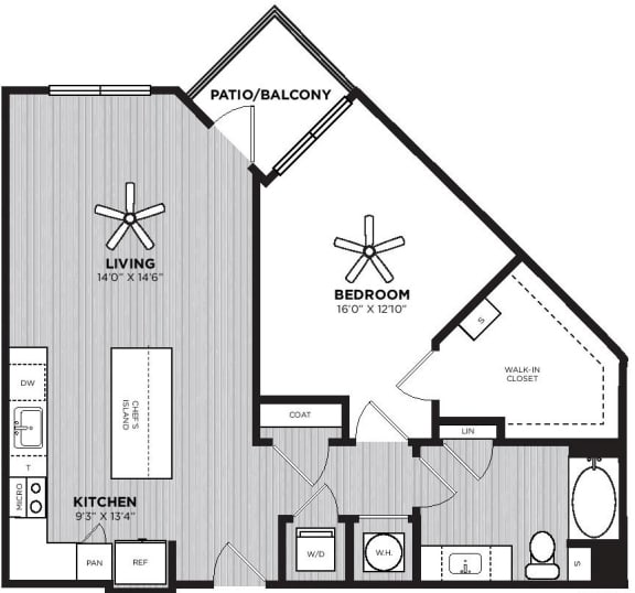 Alton Optimist Park Apartments Calliope Floor Plan