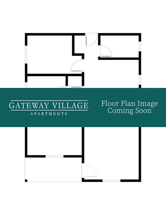 A floor plan image for Gateway Village Apartments is coming soon.