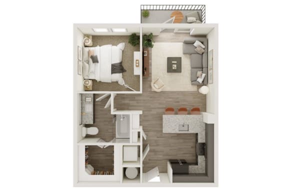 Lenox Katy Crossing A2 A Floor Plan