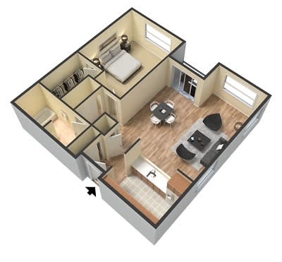 The Douglas Apartments Marshall Floor Plan