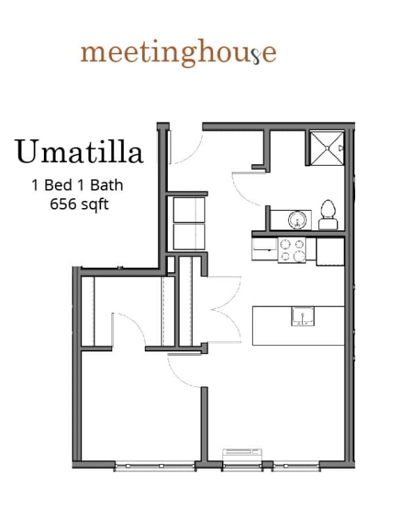 Meetinghouse Apartments Umatilla Floor Plan