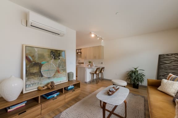 VODA Apartments Model 402 Living Room