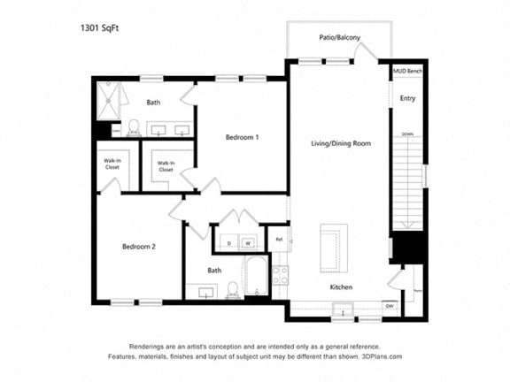 Corban Farms at Cane Ridge in Antioch, Tennessee B3 Floor Plan