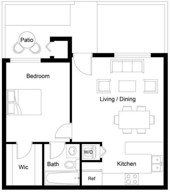 an illustration of a floor plan of a house