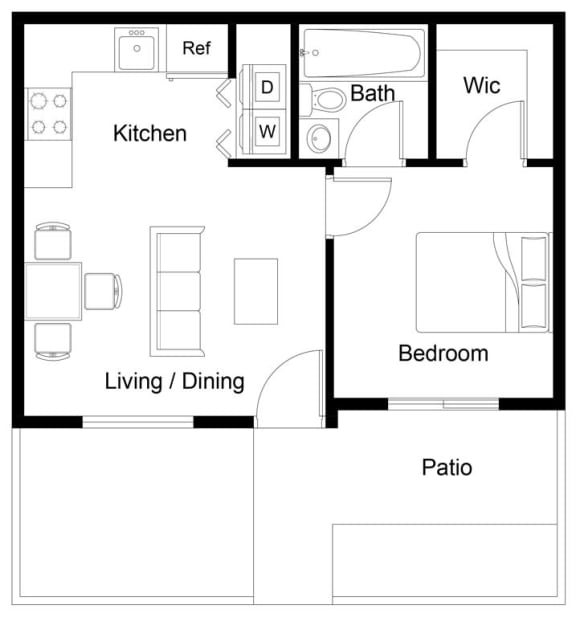 an illustration of a floor plan of a house