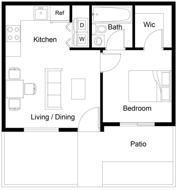an illustration of a floor plan of a house