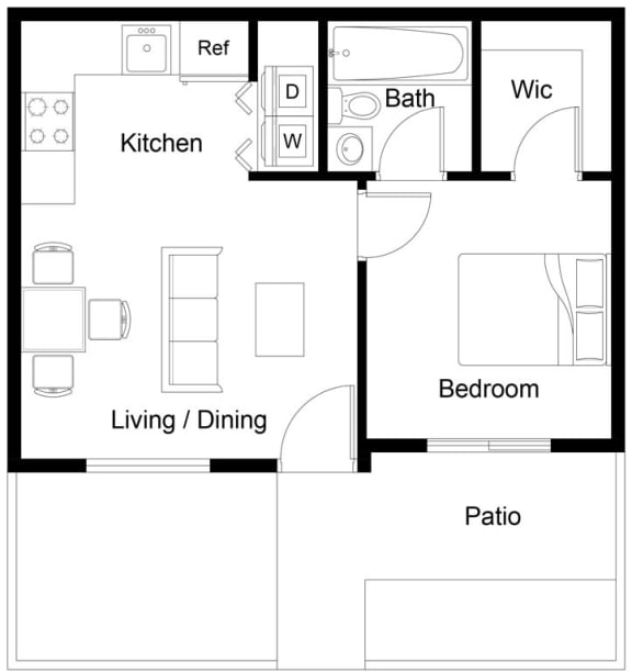 an illustration of a floor plan of a house