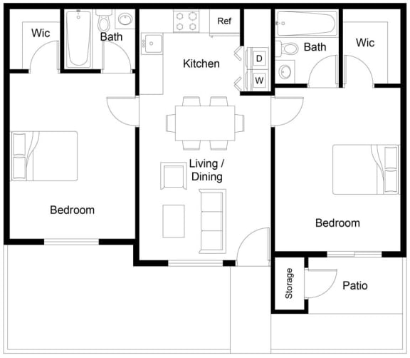 a diagram of a floor plan of a house