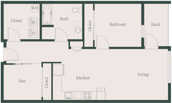 1B1B_G at Cru at Willows Apartments, Redmond, WA, 98052