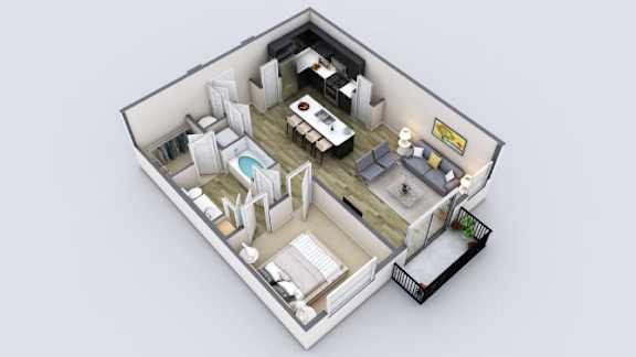 the floor plan