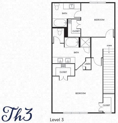 the floor plan 1 bedroom with loft