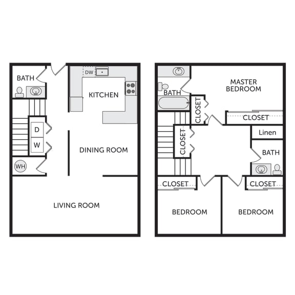 Phoenix Manor Seville Three Bedroom Two Bathroom Floor Plan