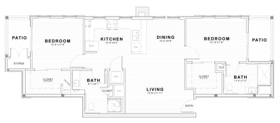 Retreat at Barton Creek B4 Floor Plan