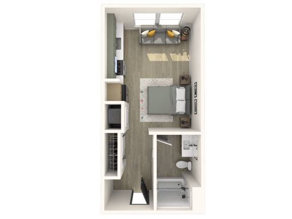 Strata S1 3D Floor Plan