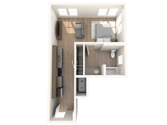 BEAM Apartments S11.1 Floor Plan