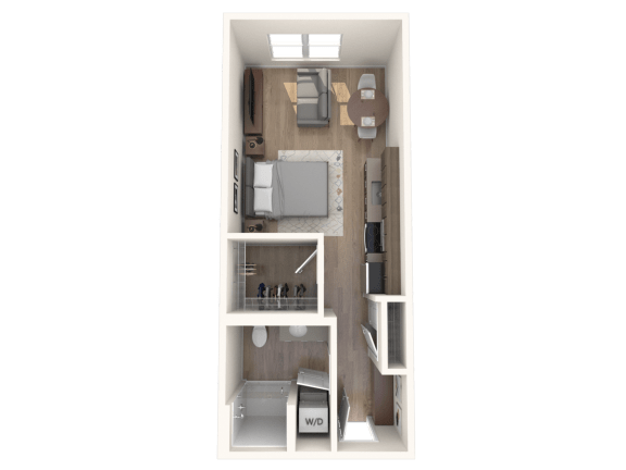 BEAM Apartments S7 Floor Plan