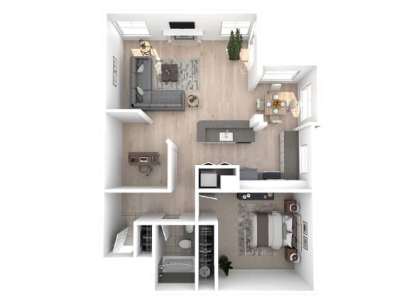 Villaggio on Yarrow Bay Apartments Sorrento Floor Plan