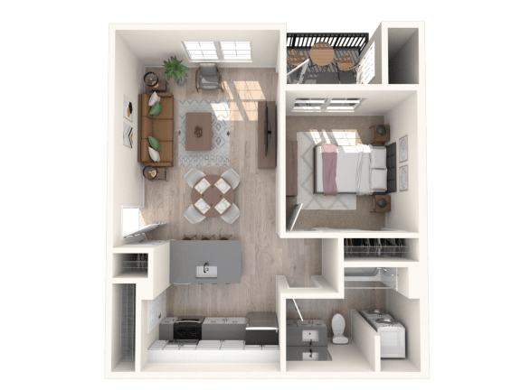 SouthRidge_Ridgefield_WA_FP_1A_1bed1bathB