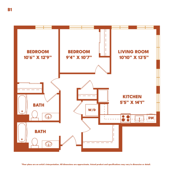 Strata B1 2D Floor Plan