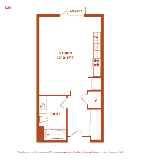 Strata S2 2D Floor Plan