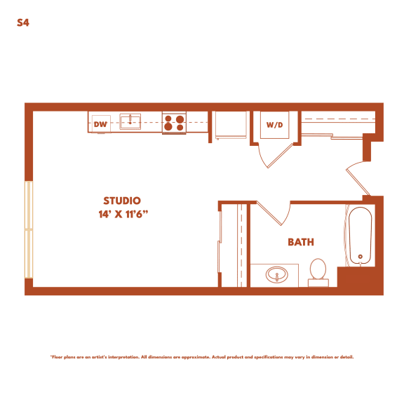 Strata S4 2D Floor Plan