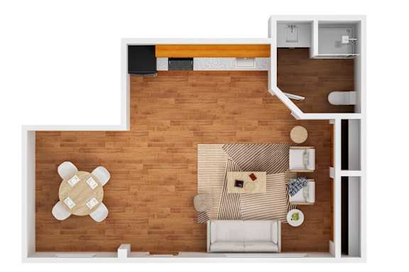 Floor Plans of Sycamore Apartments in Walla Walla WA