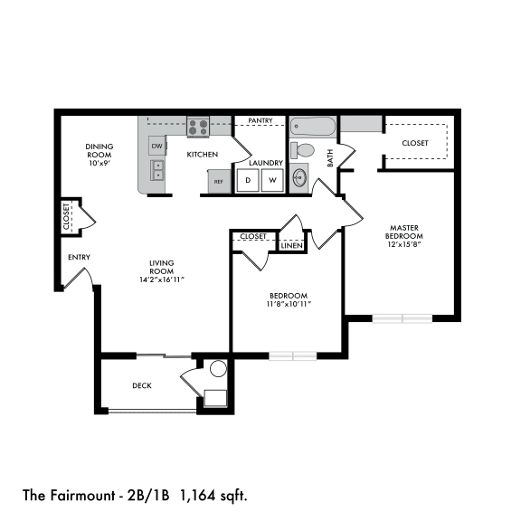 The Crossings at Chapel Hill Fairmount Floor Plan