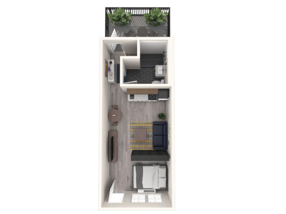 The Empire One-Bedroom Apartment