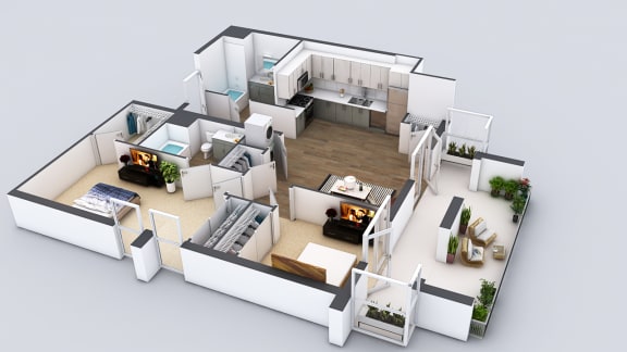 The Fifty Five Fifty B6 Floor Plan