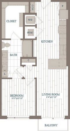 The Hudson Guggenheim Floor Plan