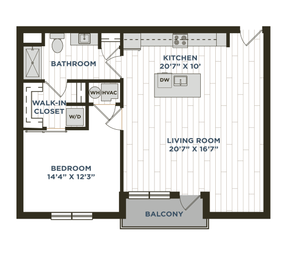 The Legend at Beards Hill A3 Floor Plan
