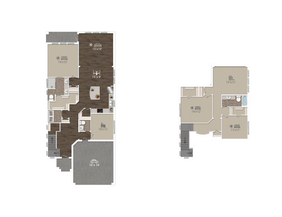 Cottages at the Realm The Margaret Floor Plan