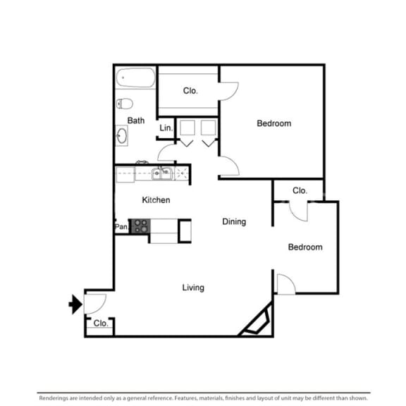 The Monet Morning Dew Floorplan