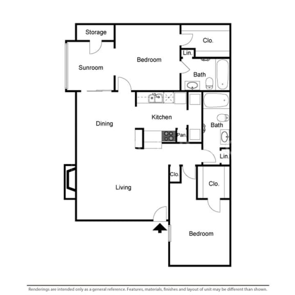 The Monet Windmill Floor Plan