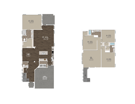 Cottages at the Realm The Victoria Floor Plan