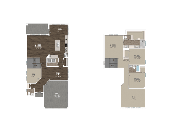 Cottages at the Realm The William Floor Plan