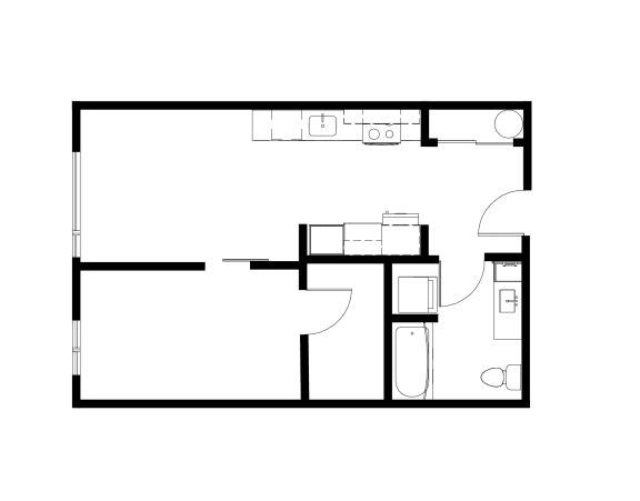 Tilian 1x1 C Floor Plan