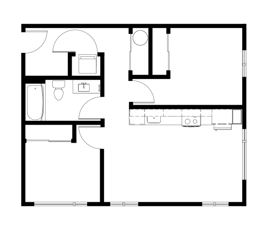 Tilian 2x1 A Floor Plan