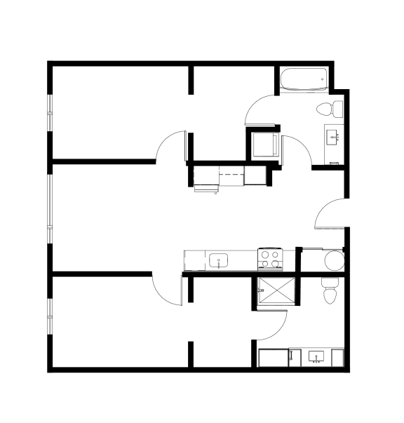 Tilian 2x2 A Floor Plan