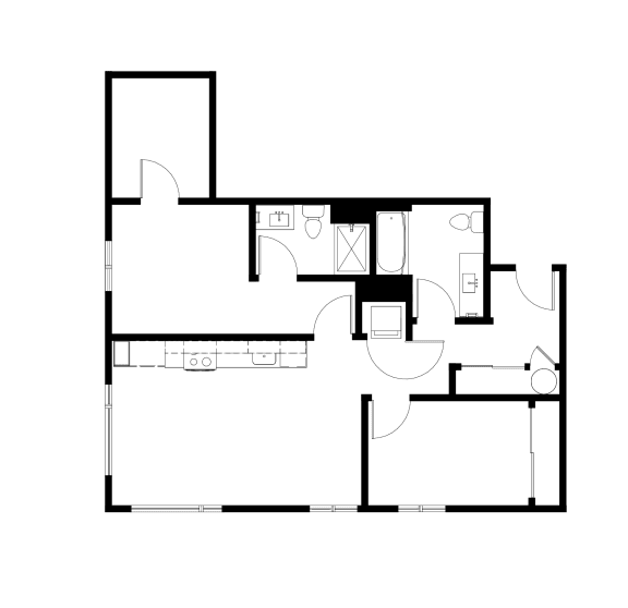 Tilian 2x2 C Floor Plan