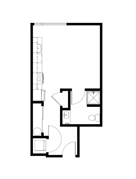 Tilian Studio B Floor Plan
